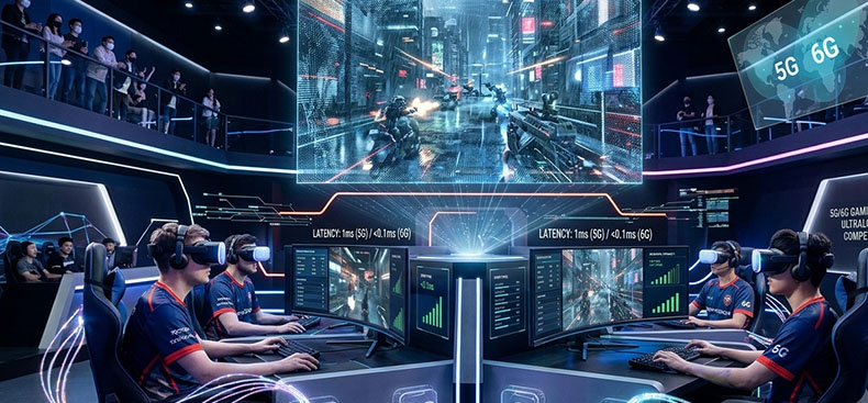 El impacto de la tecnolog&iacute;a 5G y 6G en el gaming online